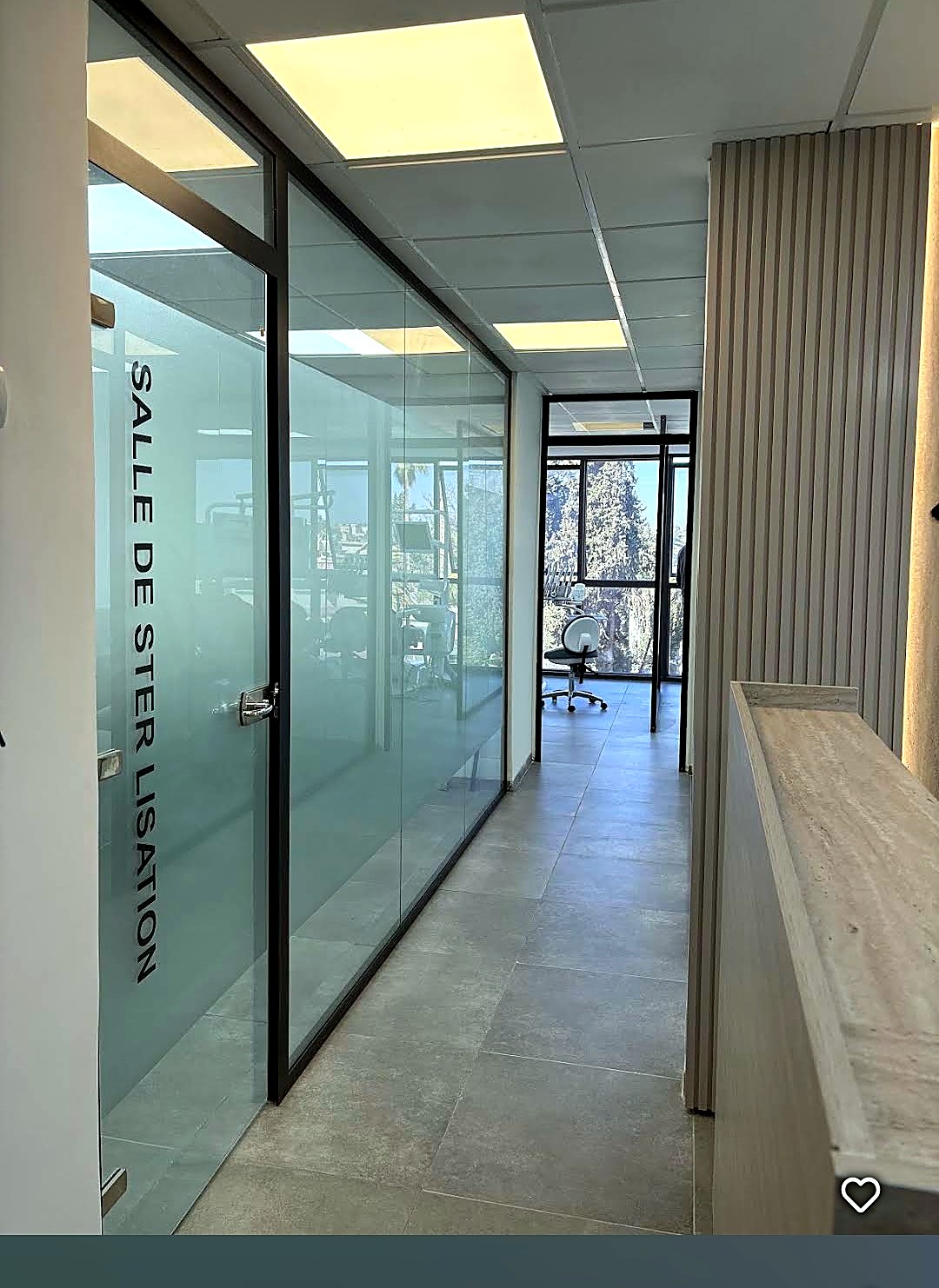 Salle de stérilisation